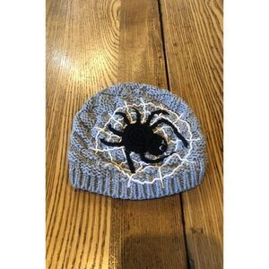 baby 0-6 months gap spider halloween knit hat
